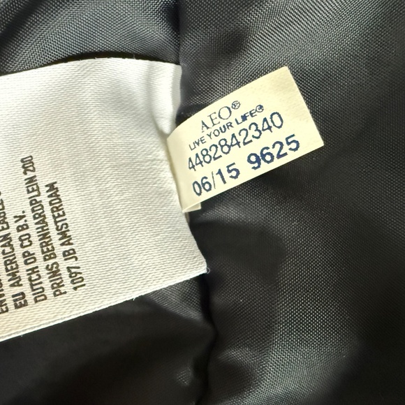 American Eagle Flannel Jacket Red Plaid Size L - Picture 7 of 13